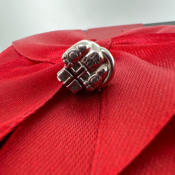 Pandora Christmas Kitten Red Enamel Charm 792007EN39 - Picture 4 of 5